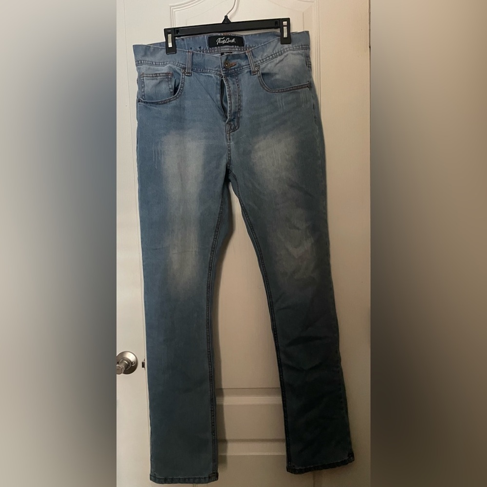 Men's Slim Fit Light Blue Jeans 34/32